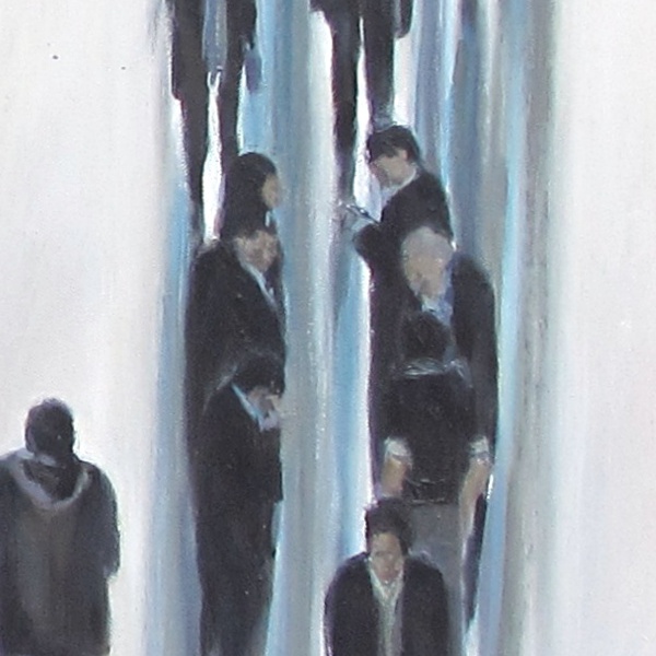 Commuters Close-Up A