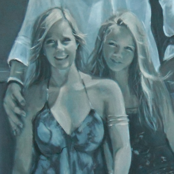 Life Size Family Portrait Close-Up A
