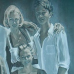 Life Size Family Portrait Close-Up B
